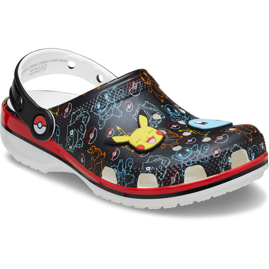 Multi Toddlers' Pokémon Classic Clog - Angle - Crocs