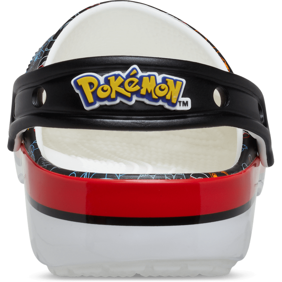 Multi Toddlers' Pokémon Classic Clog - Back - Crocs