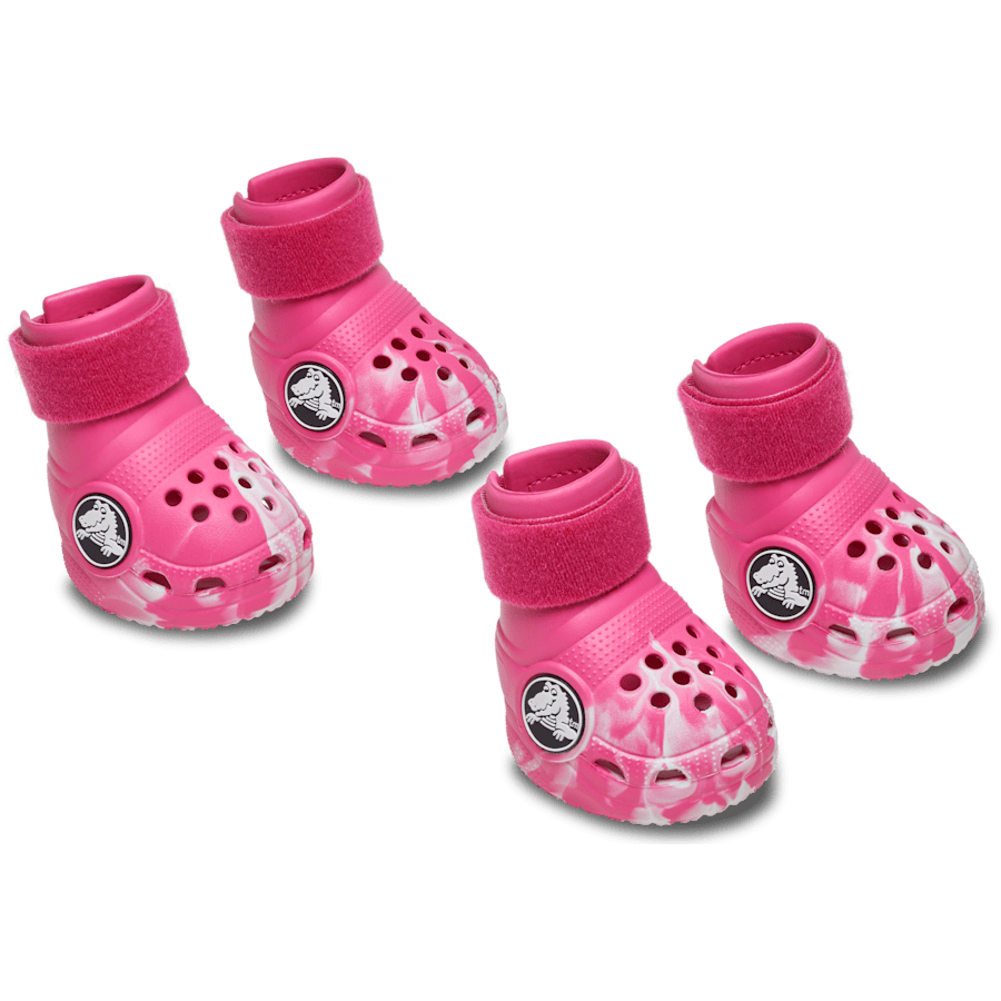 Dragon Fruit Pet Crocs Boots - Side - Crocs
