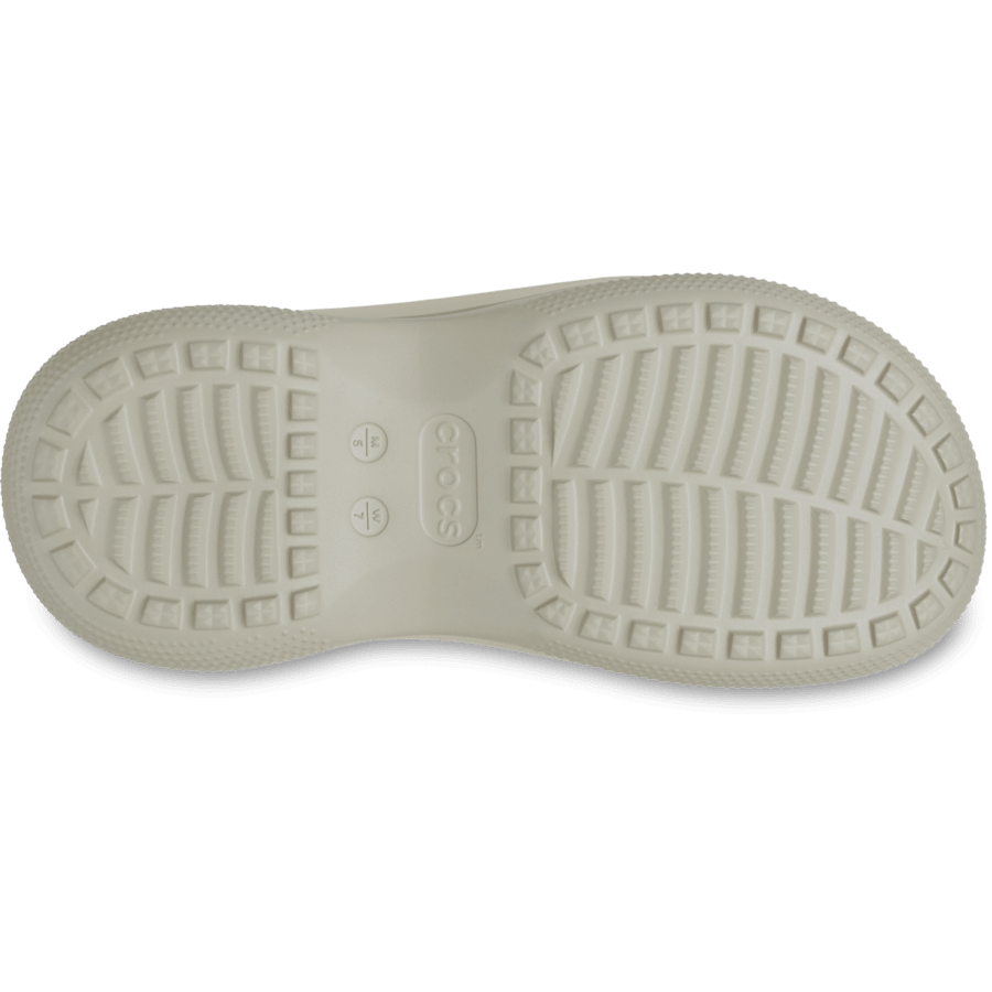 Chalk Classic Stacked Clog - Bottom - Crocs