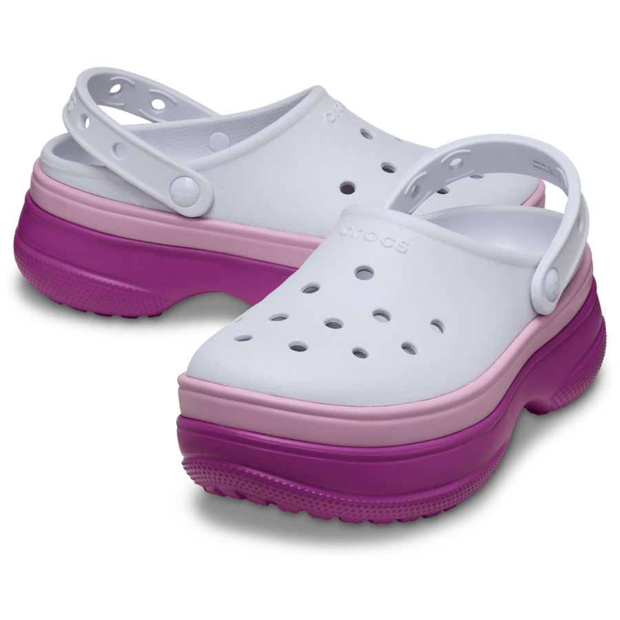 Grapeberry Classic Stacked Clog - Pair - Crocs