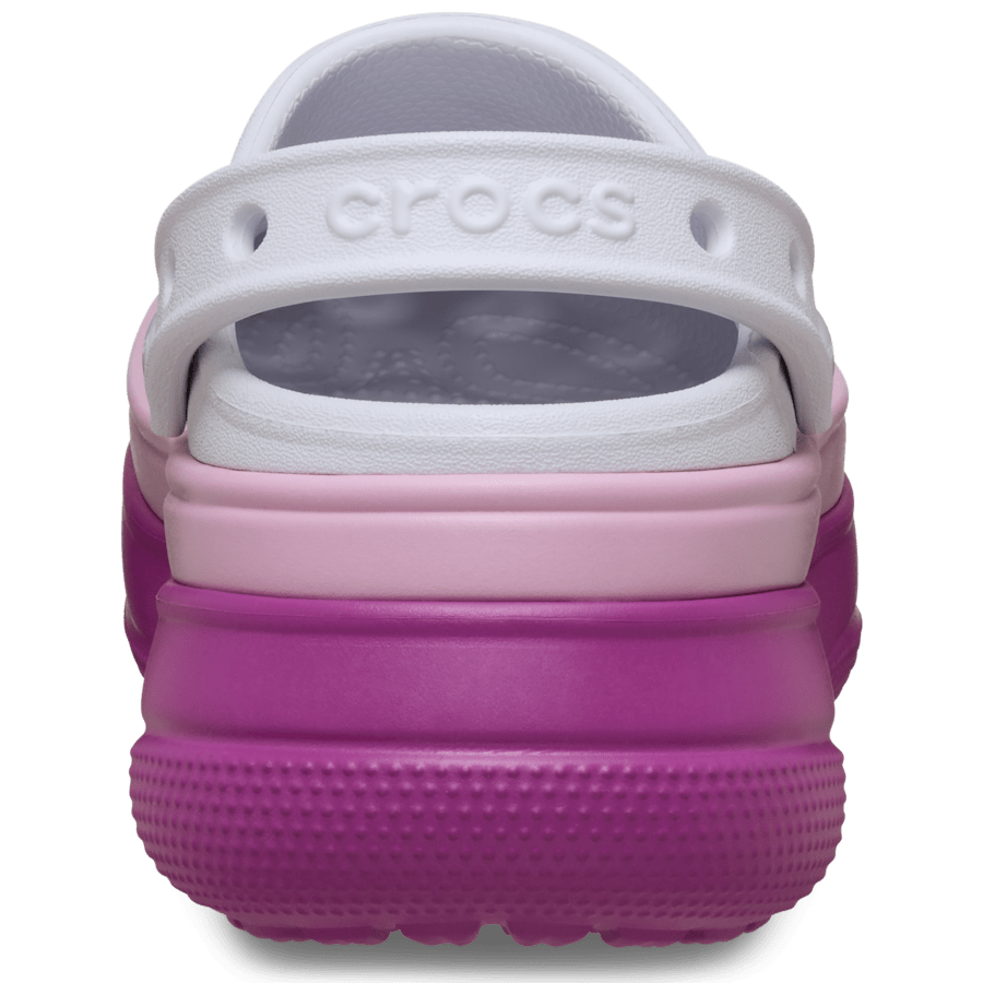 Grapeberry Classic Stacked Clog - Back - Crocs