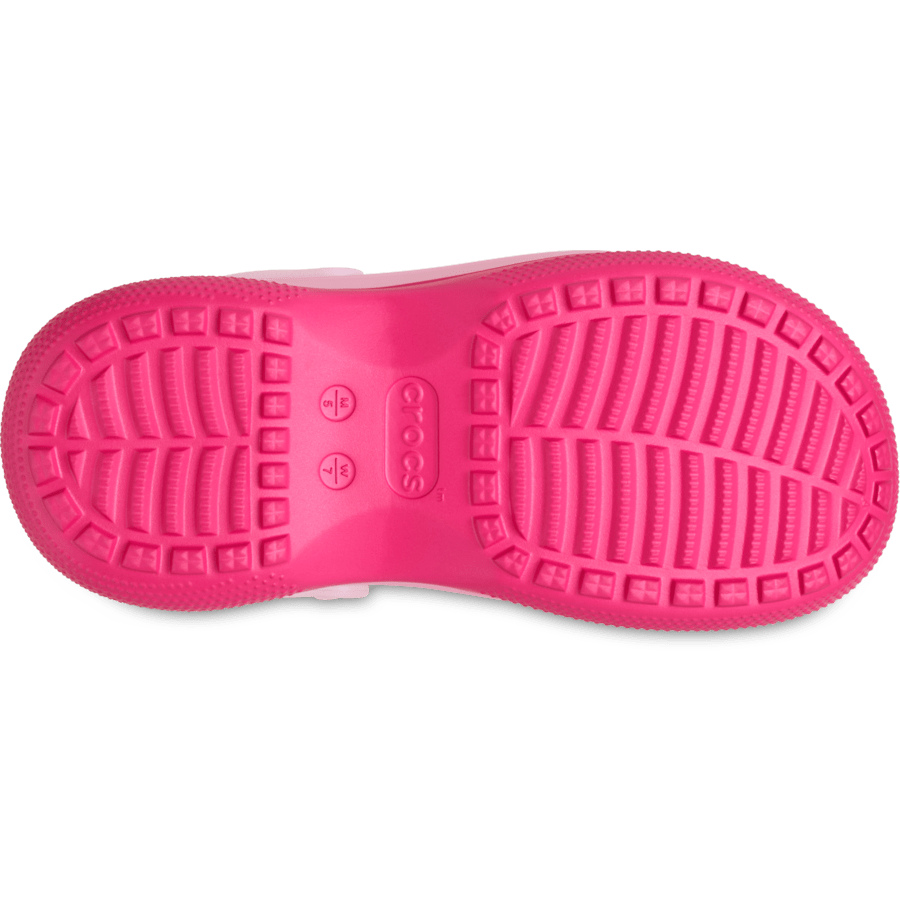 Dragon Fruit Classic Stacked Clog - Bottom - Crocs