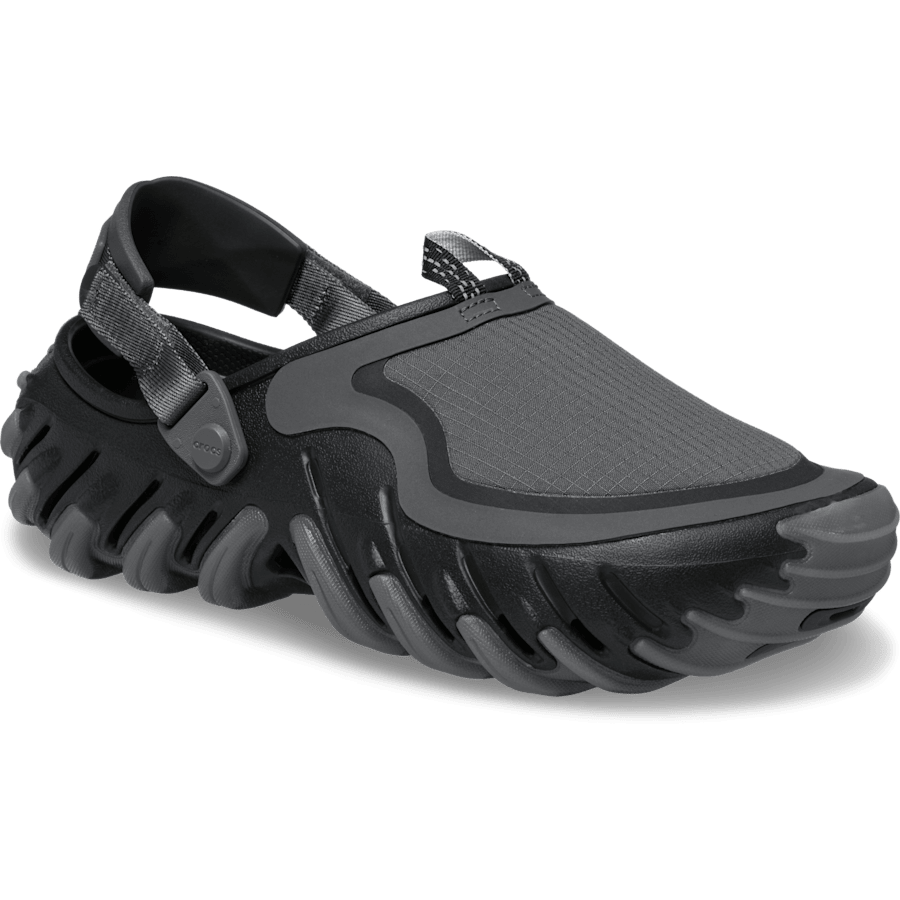 Black Echo RO Ripstop Clog - Angle - Crocs