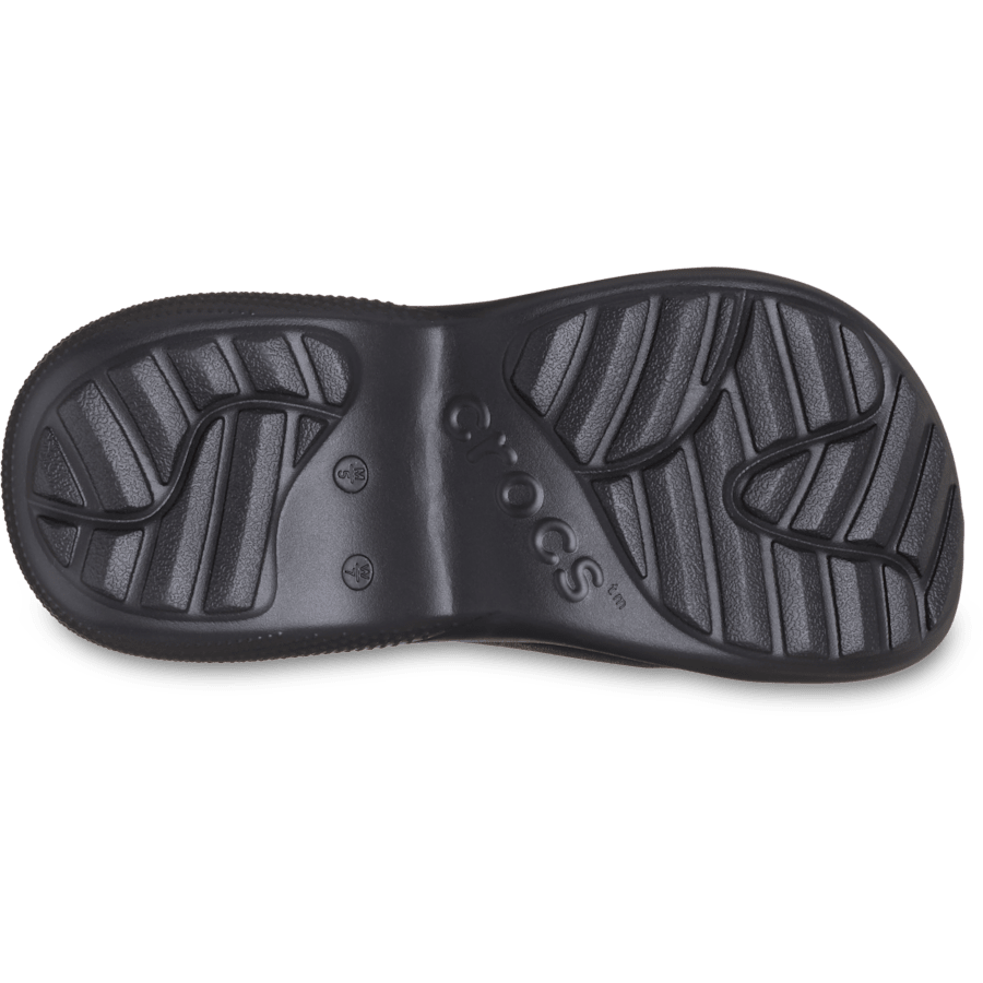 Black Aura Clog - Bottom - Crocs