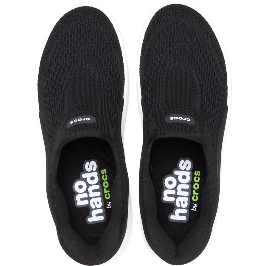 Black Men's No Hands Slip On - Top - Crocs