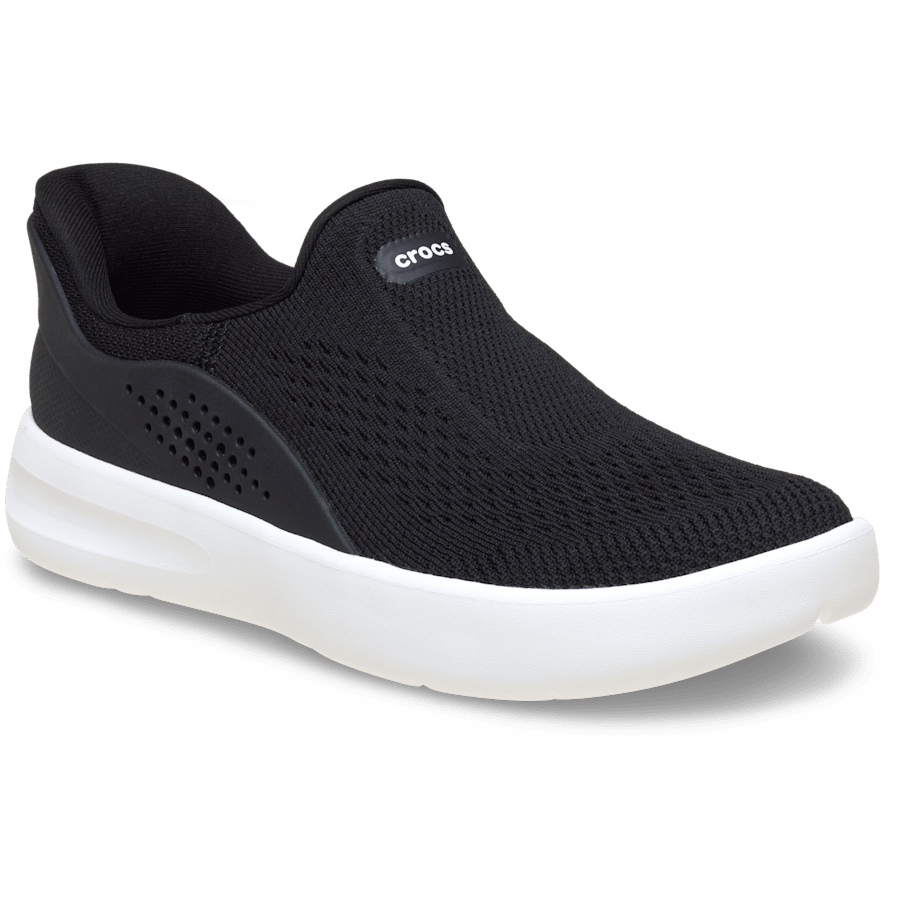 Black Men's No Hands Slip On - Angle - Crocs