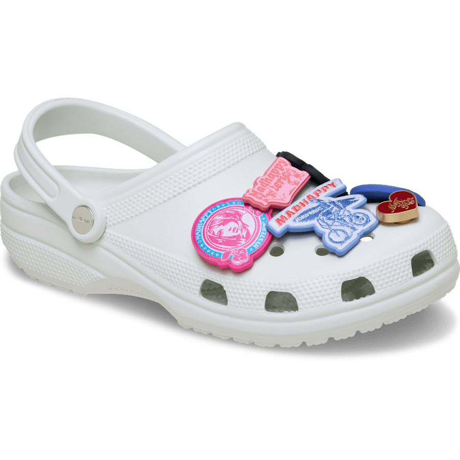 Almost White Madhappy X  Crocs Classic Clog - Angle - Crocs