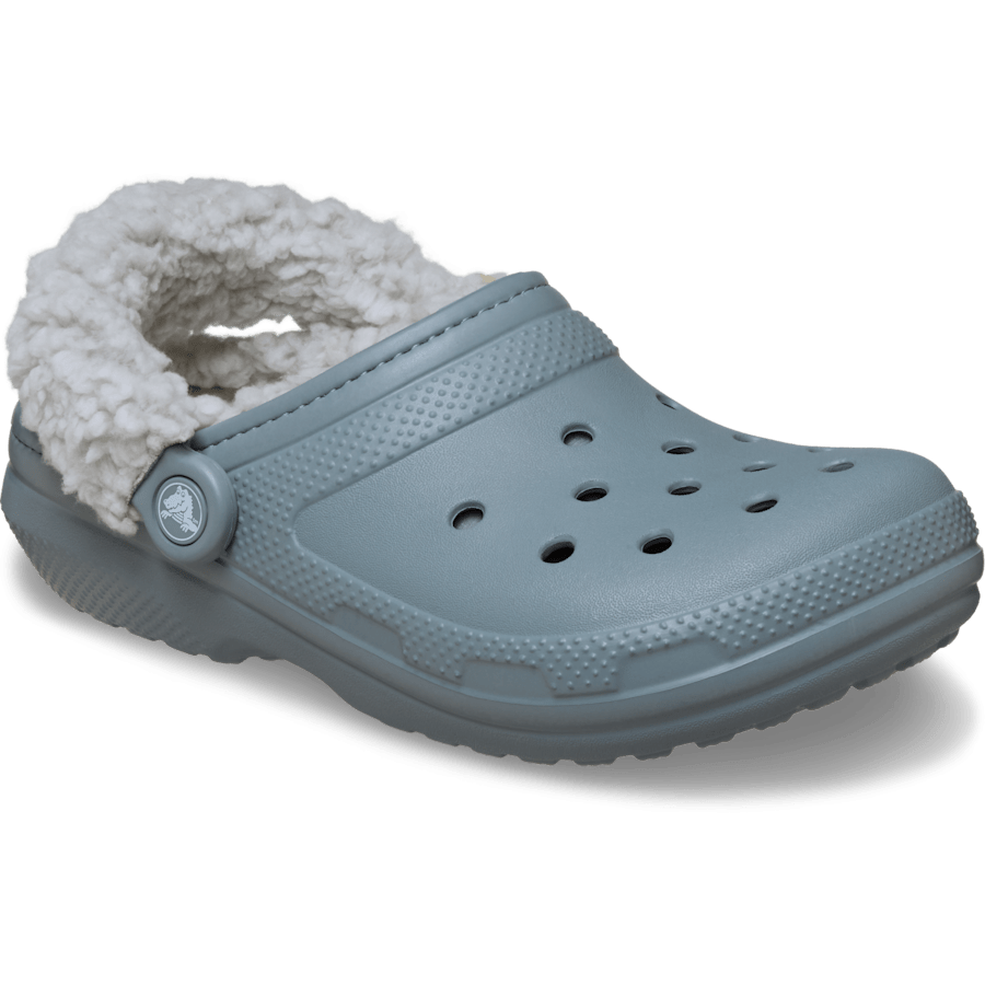Concrete Classic Fleece Lined Clog - Angle - Crocs