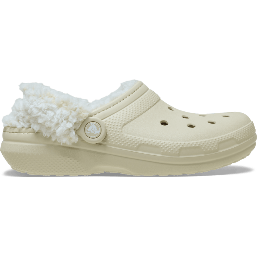 Bone Classic Fleece Lined Clog - Côté - Crocs