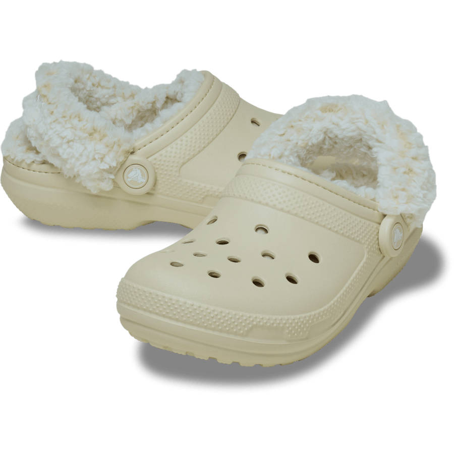 Bone Classic Fleece Lined Clog - Paire - Crocs