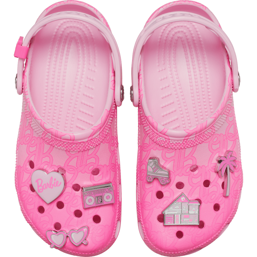 Multi Barbie Classic Clog - Side - Crocs