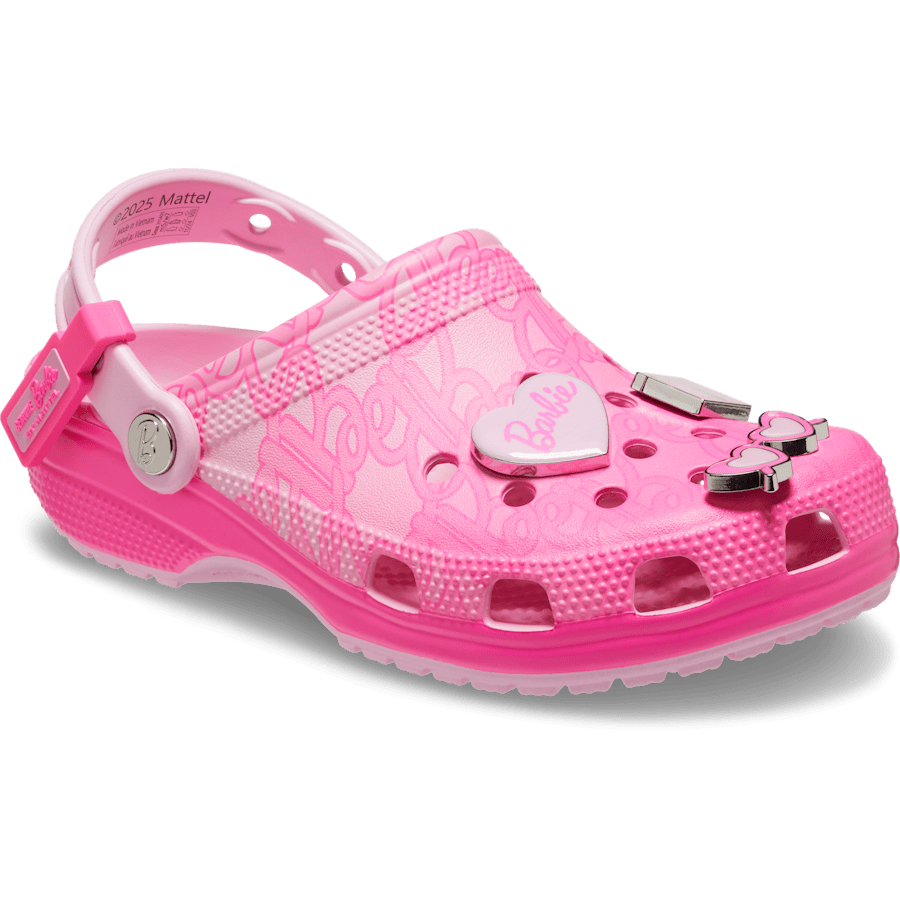 Multi Barbie Classic Clog - Angle - Crocs