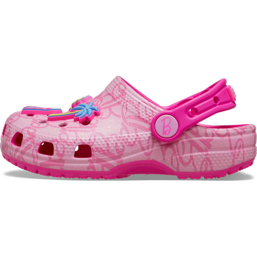 Multi Toddlers' Barbie Classic Clog - Custom Angle - Crocs