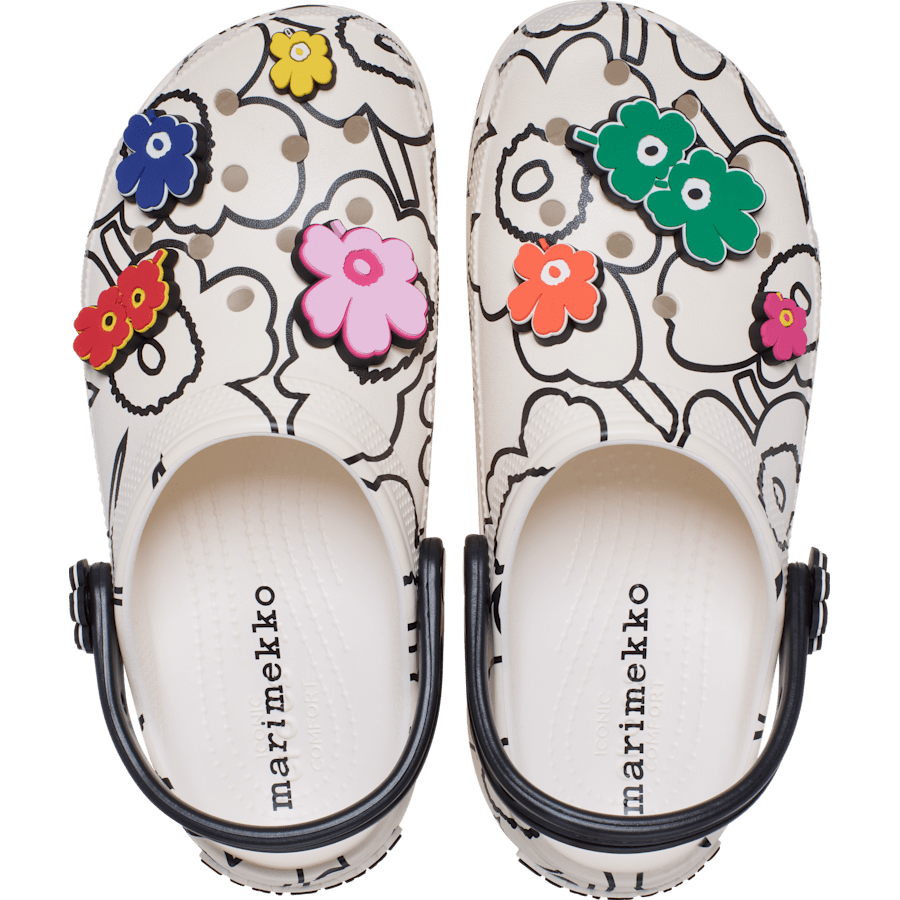 Multi Marimekko Classic Platform Clog - Side - Crocs