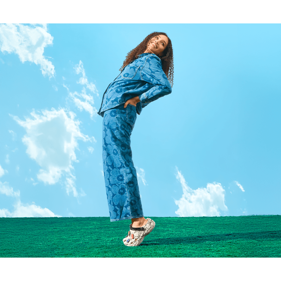 Multi Marimekko Classic Platform Clog - Top - Crocs