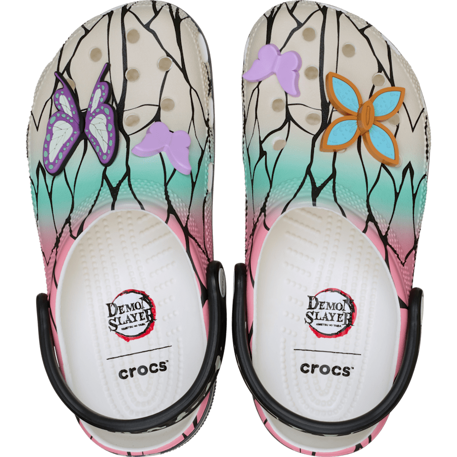 Multi Demon Slayer Shinobu Classic Clog - Side - Crocs