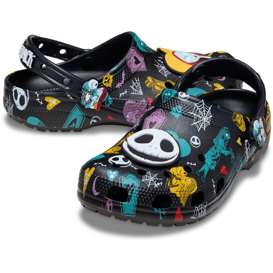Multi Disney Tim Burton's The Nightmare Before Christmas Jack and Sally Classic Clog - Pair - Crocs