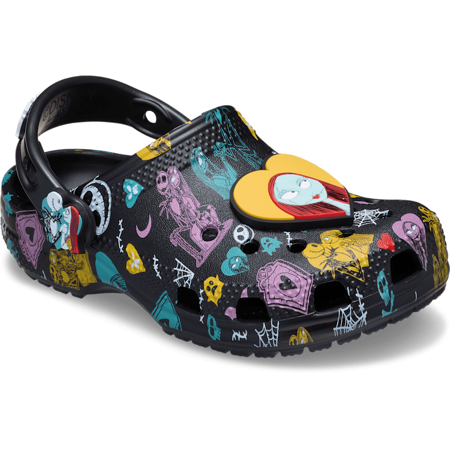 Multi Toddlers’ Disney Tim Burton's The Nightmare Before Christmas Jack and Sally Classic Clog - Angle - Crocs