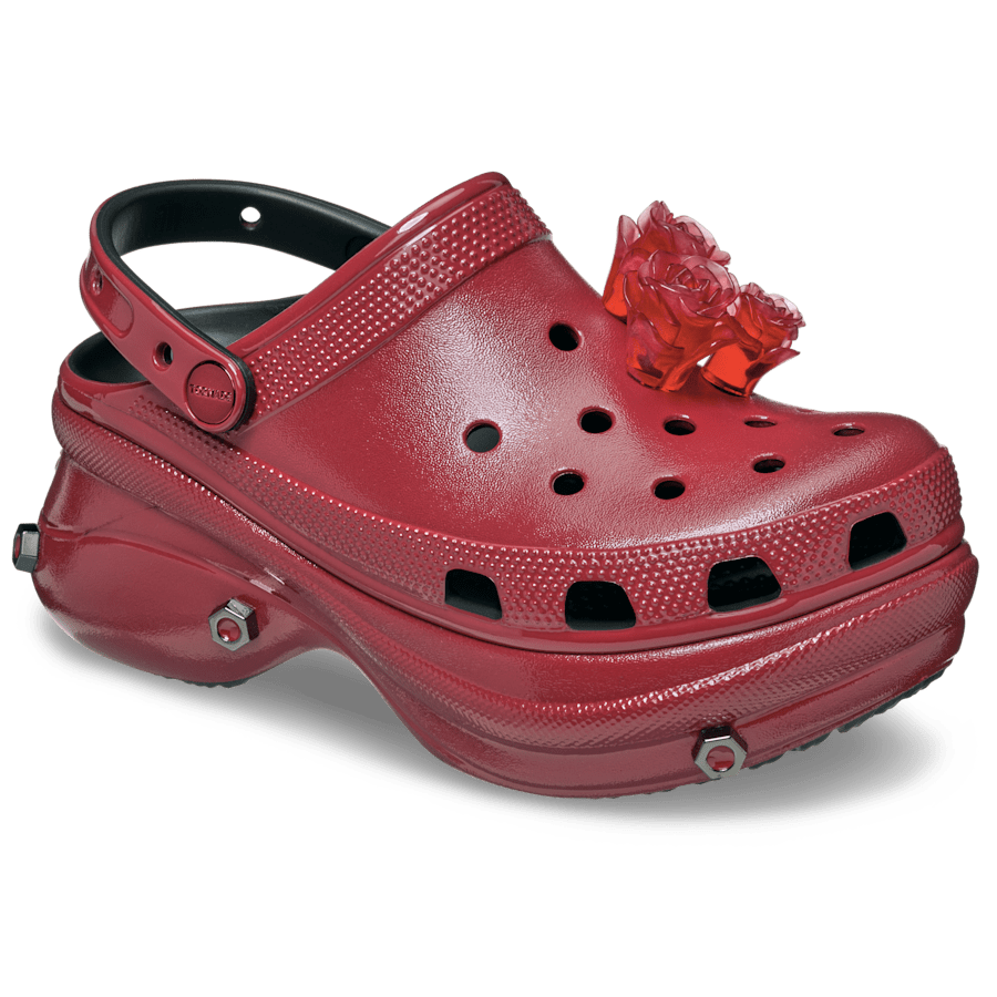 Black / Red Louane X Crocs Bae Clog - Angle - Crocs