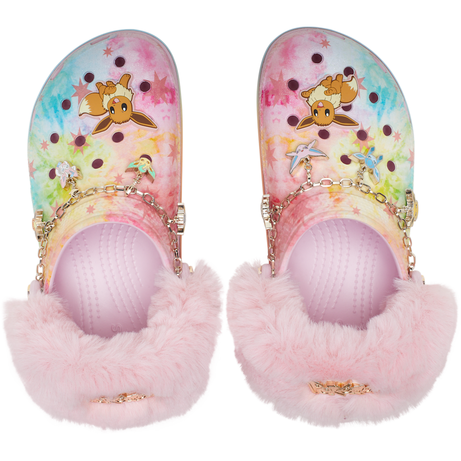 Multi Pokémon Eevee Classic Platform Clog - Side - Crocs