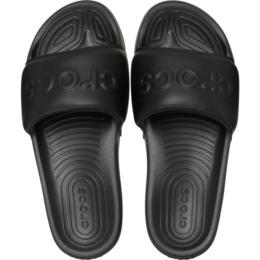 Black Women's Crocs All Day Slide - Top - Crocs