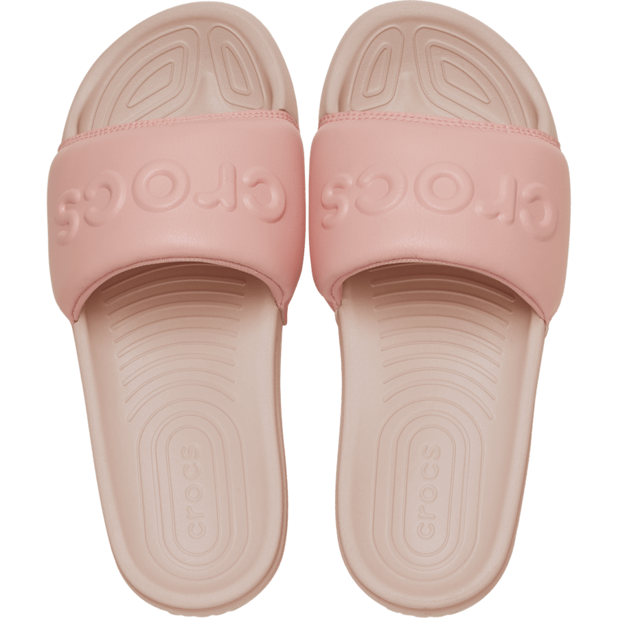 Powder Pink Women's Crocs All Day Slide - Top - Crocs