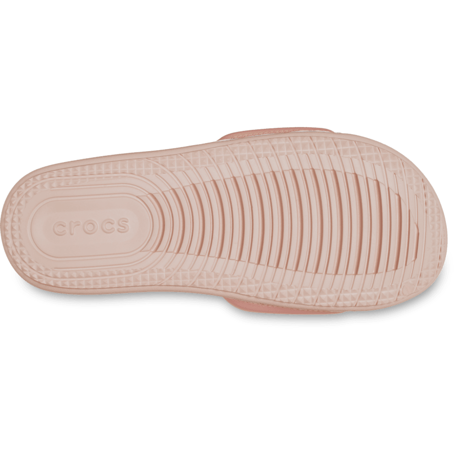 Powder Pink Women's Crocs All Day Slide - Bottom - Crocs