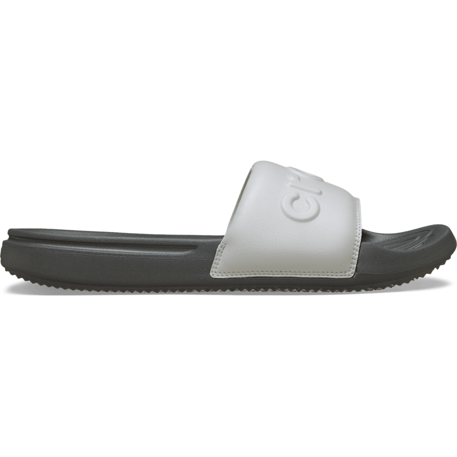 Grey Men's Crocs All Day Slide - Side - Crocs