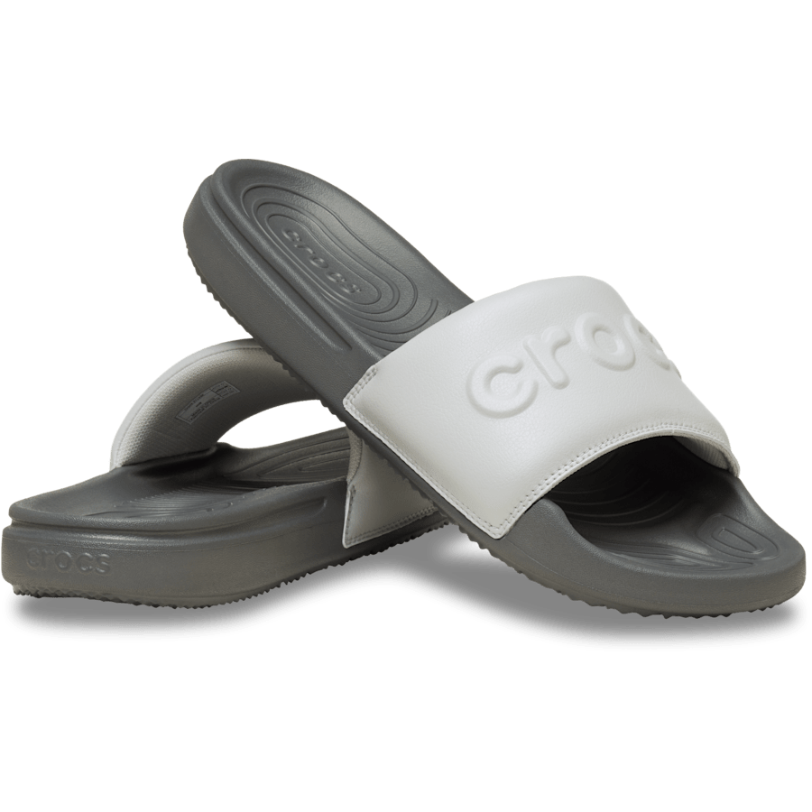 Grey Men's Crocs All Day Slide - Pair - Crocs