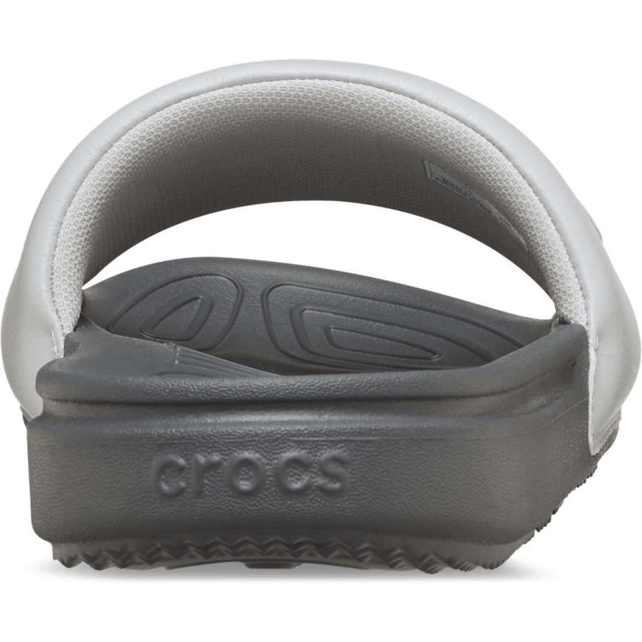 Grey Men's Crocs All Day Slide - Back - Crocs
