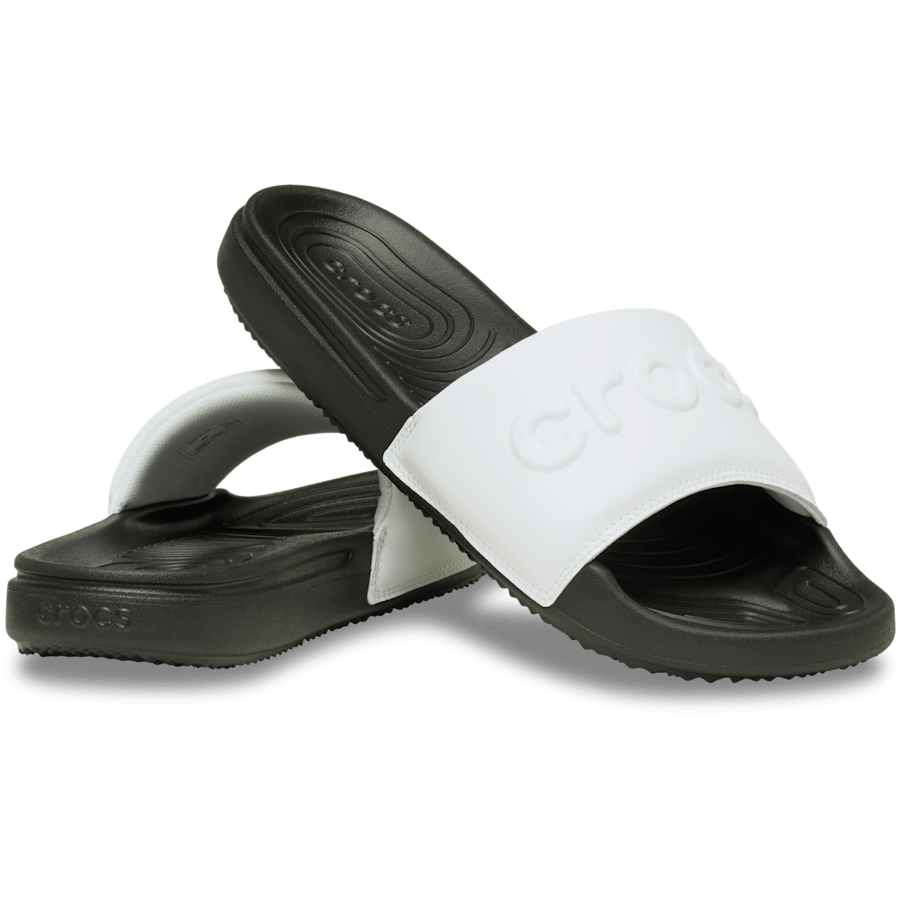 Black / White Men's Crocs All Day Slide - Pair - Crocs