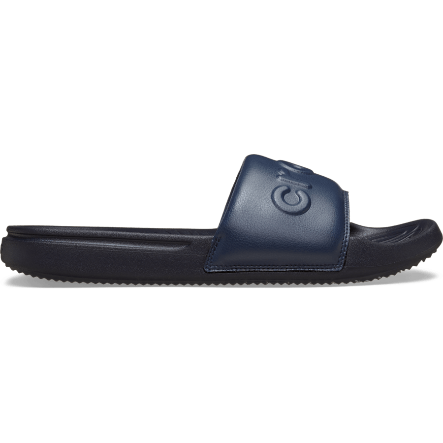 Navy Men's Crocs All Day Slide - Side - Crocs