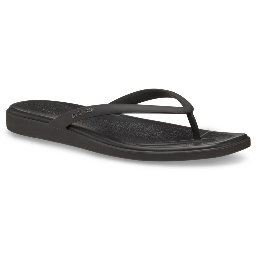Black Miami Flip - Angle - Crocs
