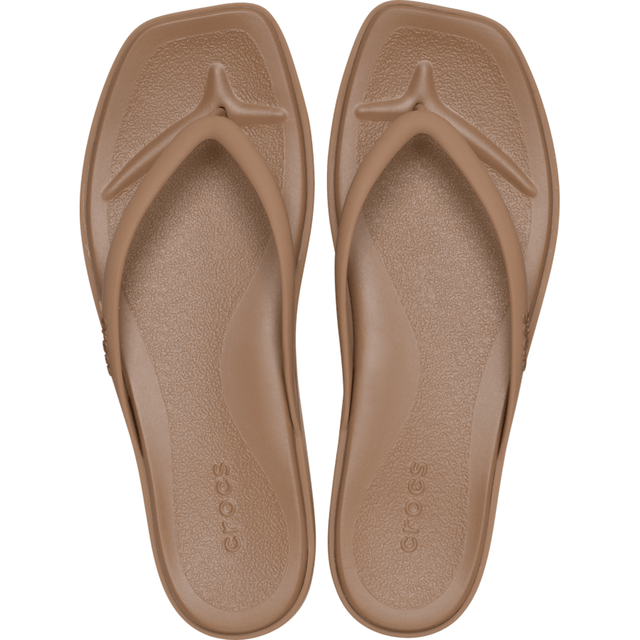 Milk Chocolate Miami Flip - Top - Crocs