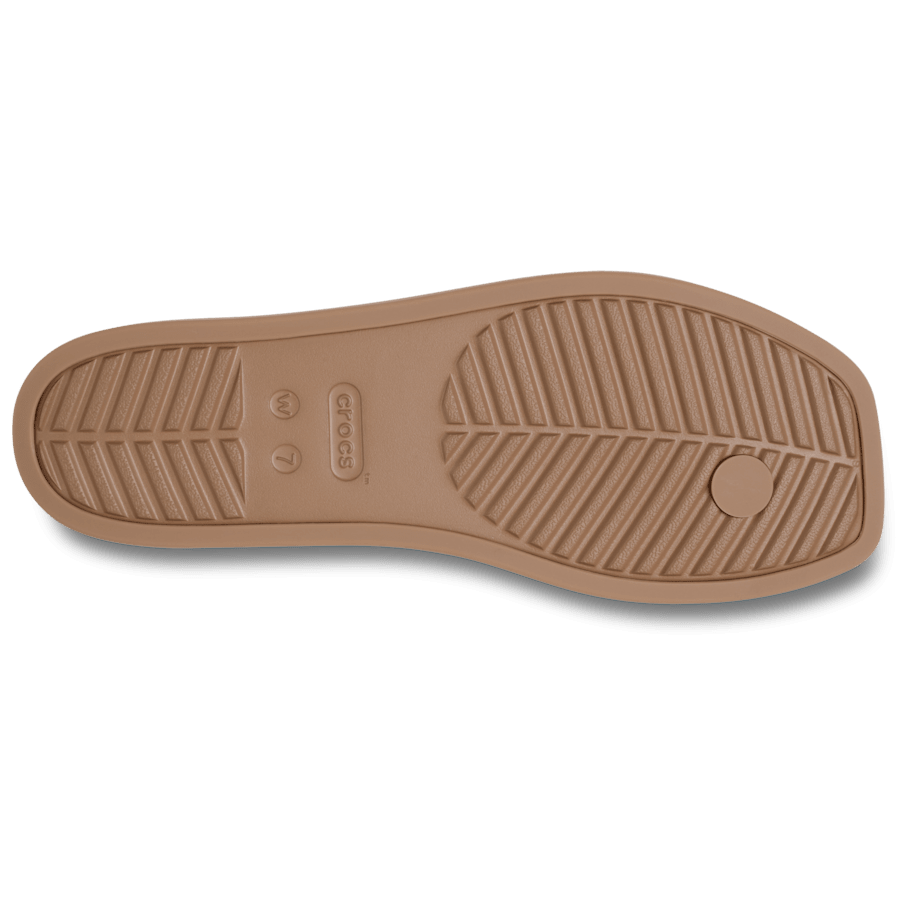 Milk Chocolate Miami Flip - Bottom - Crocs
