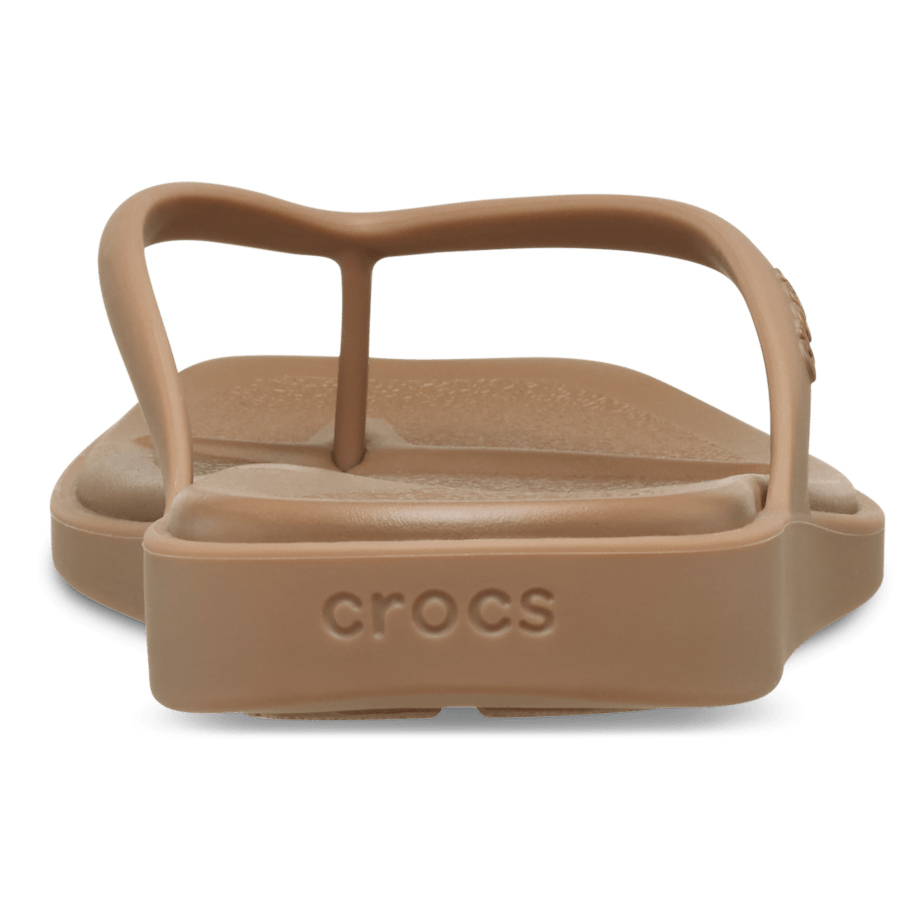 Milk Chocolate Miami Flip - Back - Crocs
