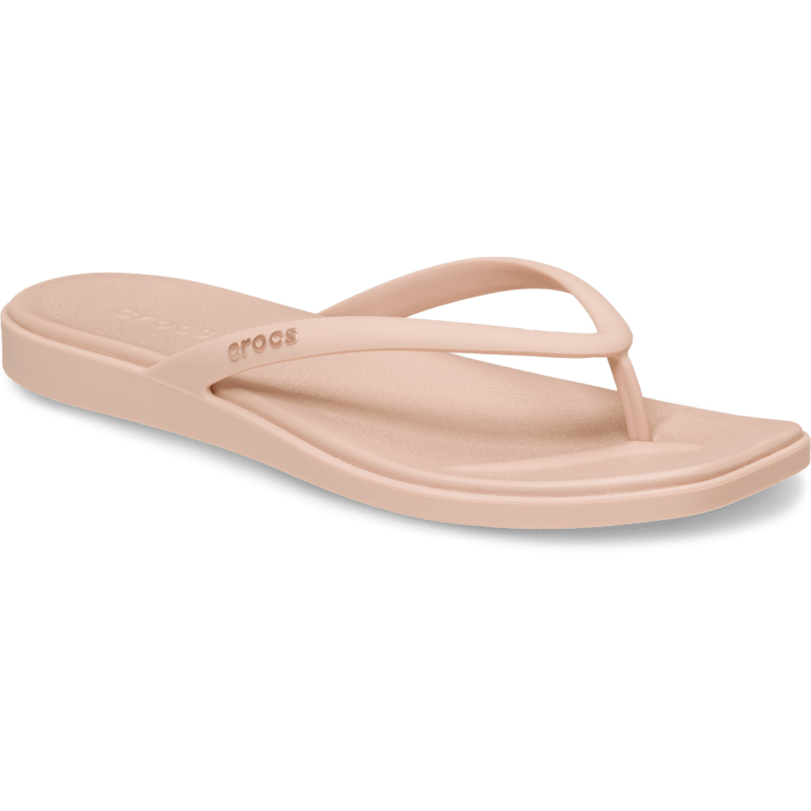 Pink Caramel Miami Flip - Angle - Crocs