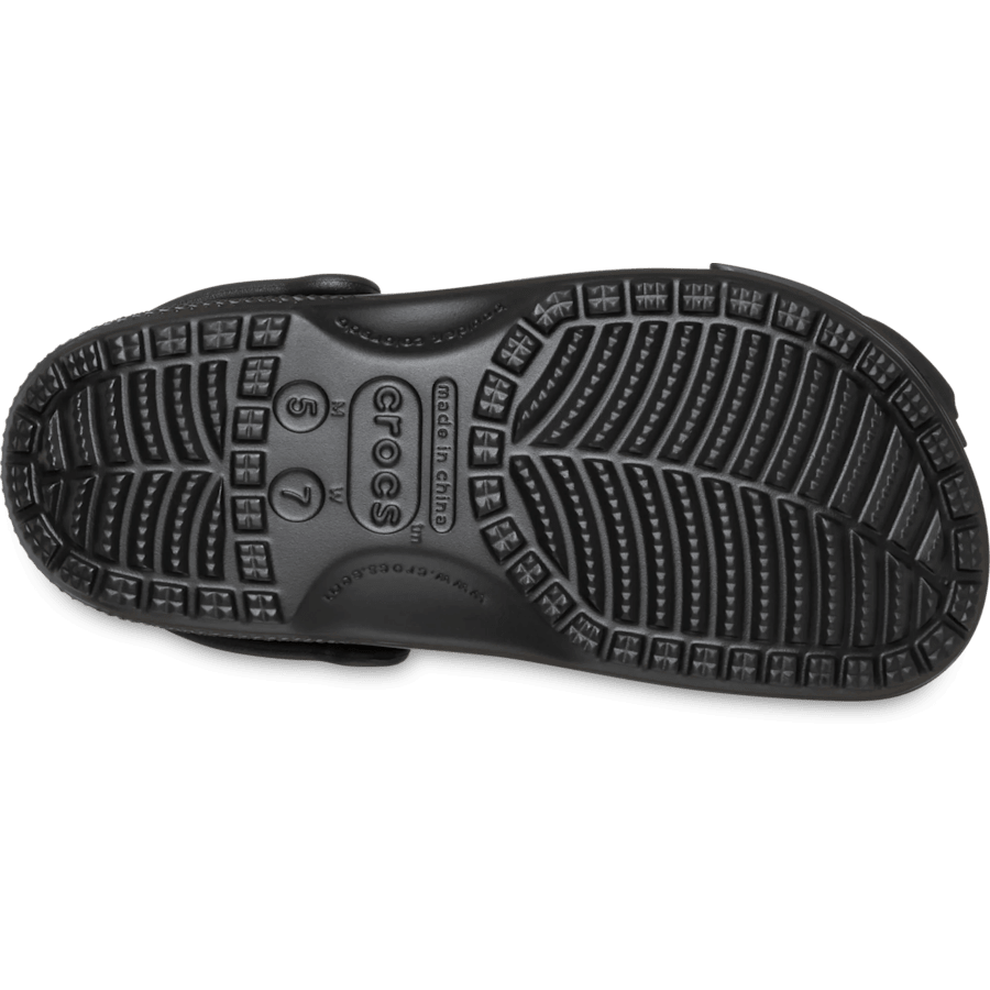 Black Xbox Classic Clog - Bottom - Crocs