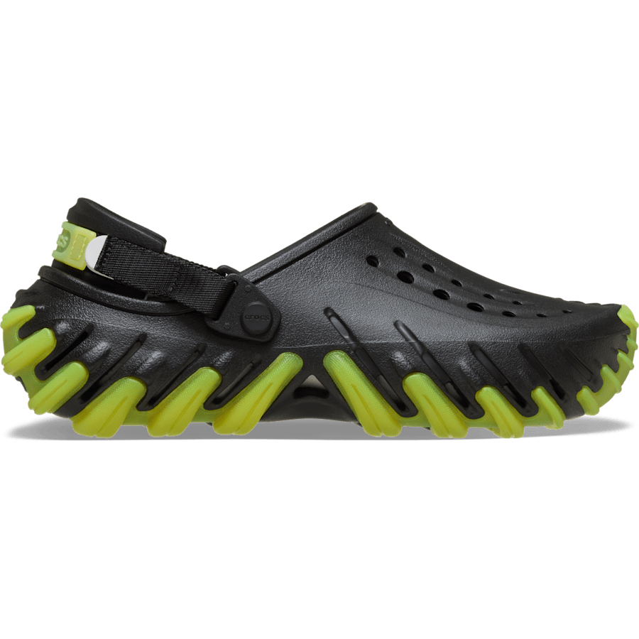 Noir Echo Icy RO Clog - Côté - Crocs