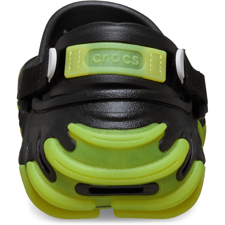 Noir Echo Icy RO Clog - Arrière - Crocs