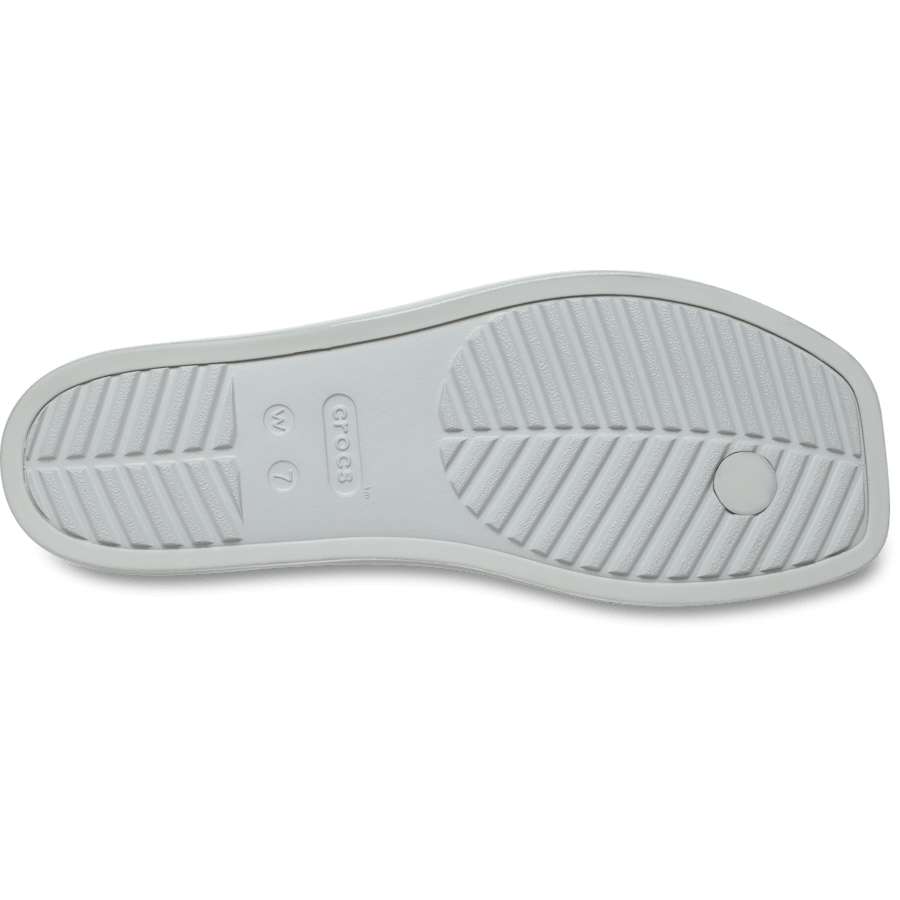 Silver Miami Metallic Flip - Bottom - Crocs