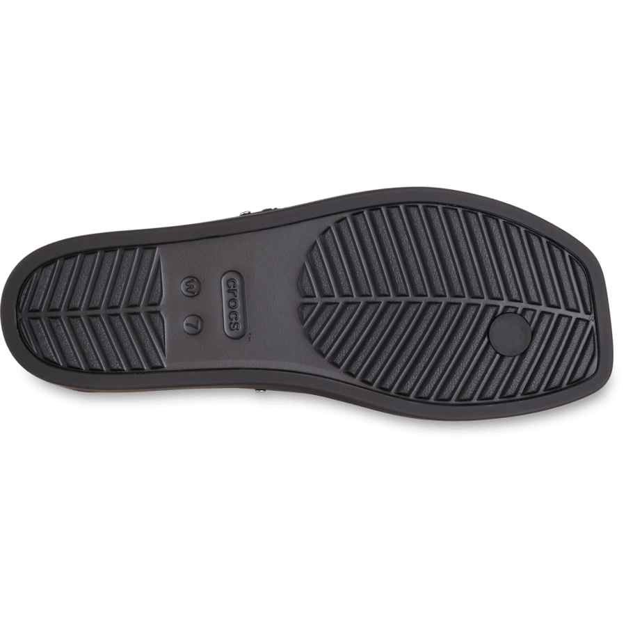 Black Miami Studded Flip - Bottom - Crocs