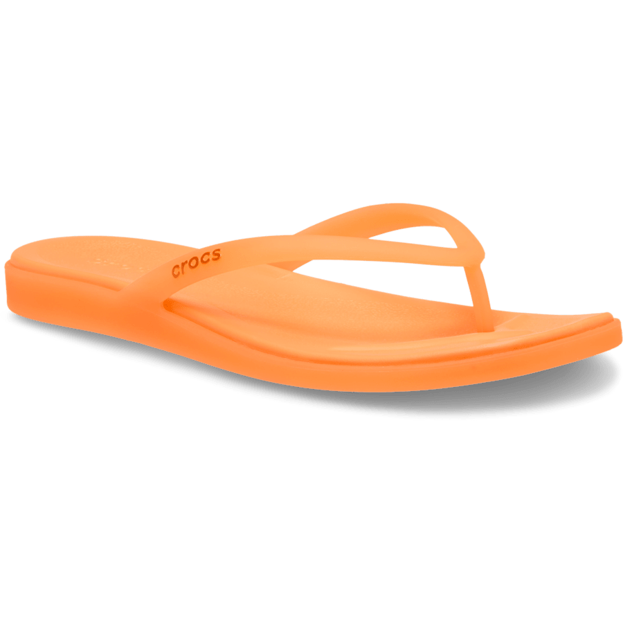 Orangesicle Miami Frosted Flip - Angle - Crocs