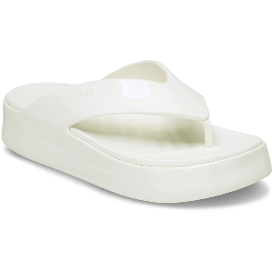 Chalk Getaway Platform Patent Flip - Angle - Crocs