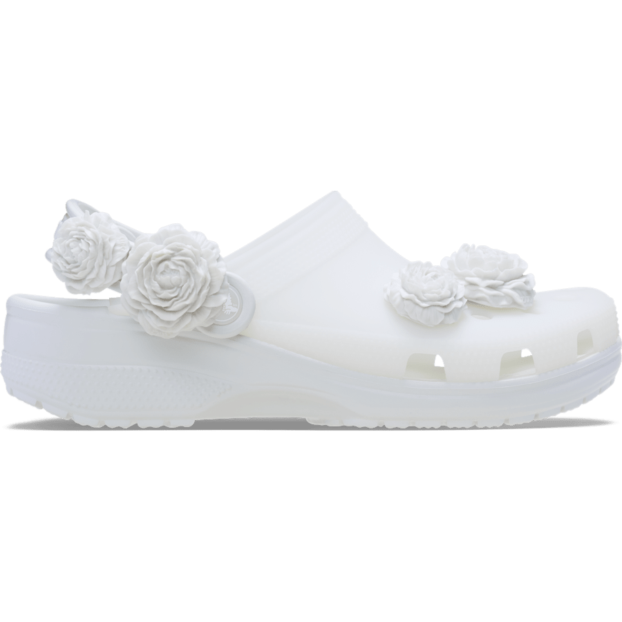 Moonlight Classic Frosted Bouquet Clog - Side - Crocs