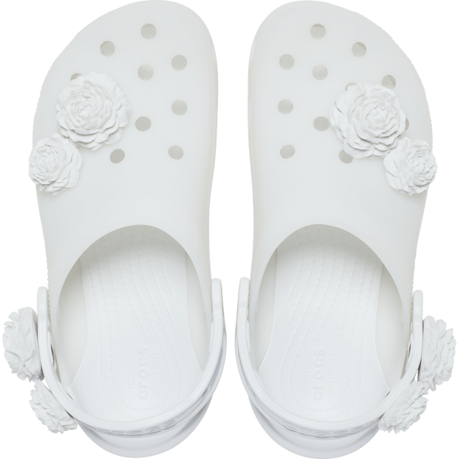 Moonlight Classic Frosted Bouquet Clog - Top - Crocs