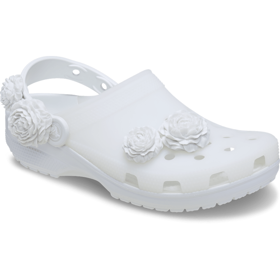 Moonlight Classic Frosted Bouquet Clog - Angle - Crocs