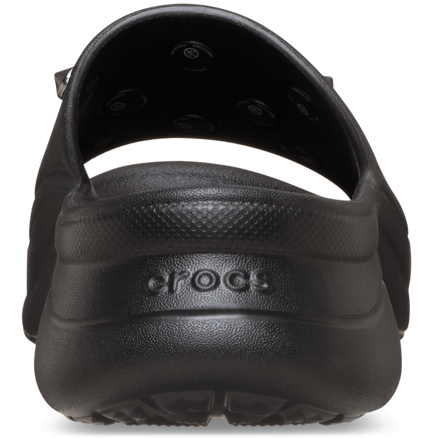 Black Bae Studded Slide - Back - Crocs
