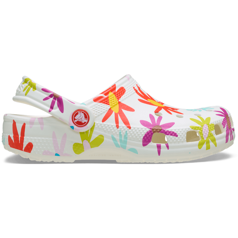 Chalk Toddler Classic Crafted Daisy Clog - Side - Crocs